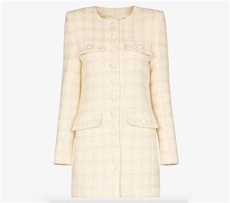 Robes YVES SAINT LAURENT en tweed 